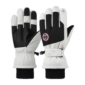 Ski <b>Gloves</b> <b>Touchscreen</b> Waterproof Windproof Fleece Lined Unisex Outdoor Sports Winter Warm Cycling Anti Slip - Product Image 5