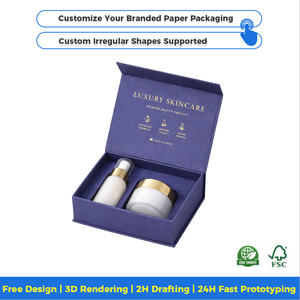 Manufacturer Luxury <b>Round</b> Paper Packaging Gift <b>Box</b> UV Coating Custom Printed Eco Friendly Reusable for Gift Set - Product Image 3