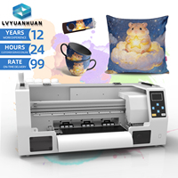 Machine d'impression par transfert DTF commerciale, taille 33 cm, tête XP600, imprimante textile pour la création de motifs personnalisés sur vêtements