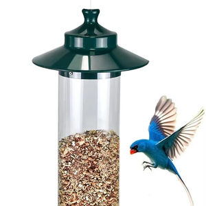 Comedero y bebedero de pico de cobre para mascotas, suministros para pájaros - Product Image 1