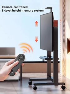 <span class=keywords><strong>TV</strong></span> Lift Bracket cho 52-86 inch cán cơ giới <span class=keywords><strong>TV</strong></span> tầng đứng điều khiển từ xa vật liệu thép di động <span class=keywords><strong>TV</strong></span> giỏ hàng - Product Image 5