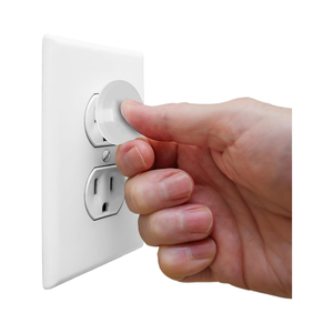 כיסויי שקעי בטיחות לתינוקות חומר פלסטי הגנה מפני זעזועים התקנה קלה התקנה קלה הגנה מאטבים שקעי חשמל - Product Image 4