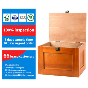 Holiday Decoration & Gift home decor wooden packing box Wooden Crate