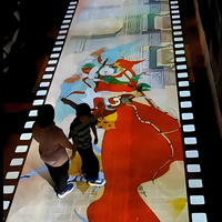2025 P3.91 Indoor LED Display Wandfliesen Heiße neue Tanzfläche für Messe ausstellung