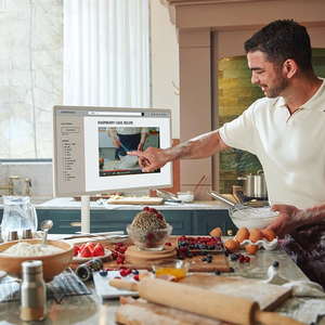 Cintoe Pantalla Inteligente de 32 <span class=keywords><strong>Pulgadas</strong></span>, Pantalla Táctil Portátil, <span class=keywords><strong>Televisor</strong></span> Inteligente Móvil Recargable, Tableta Android 13, Televisión Giratoria - Product Image 4