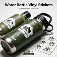 Etiqueta Adhesiva de Vinilo Impermeable en Rollo para Botellas, Etiqueta Personalizada con Logotipo, Etiqueta de Producto, Impresión de Etiquetas Holográficas Personalizadas