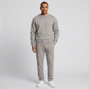 Sweatshirts à col rond en coton personnalisés en gros, pulls en molleton de haute qualité, sweats pour hommes, plusieurs couleurs, sweats d'hiver - Product Image 1