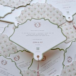Abanicos Personalizados para Invitados de Boda, Programa Personalizado para Ceremonias - Product Image 4