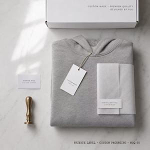 Felpa con Cappuccio Oversize da Uomo Personalizzata di Alta Qualità, Stile Streetwear, in Cotone con Stampa Puff, Strass, Lavaggio Acido e Zip - Product Image 5