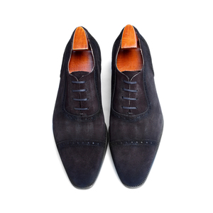 ALF8-NS58 scarpe da sera in vera pelle Oxford fatte a mano da uomo - Product Image 3