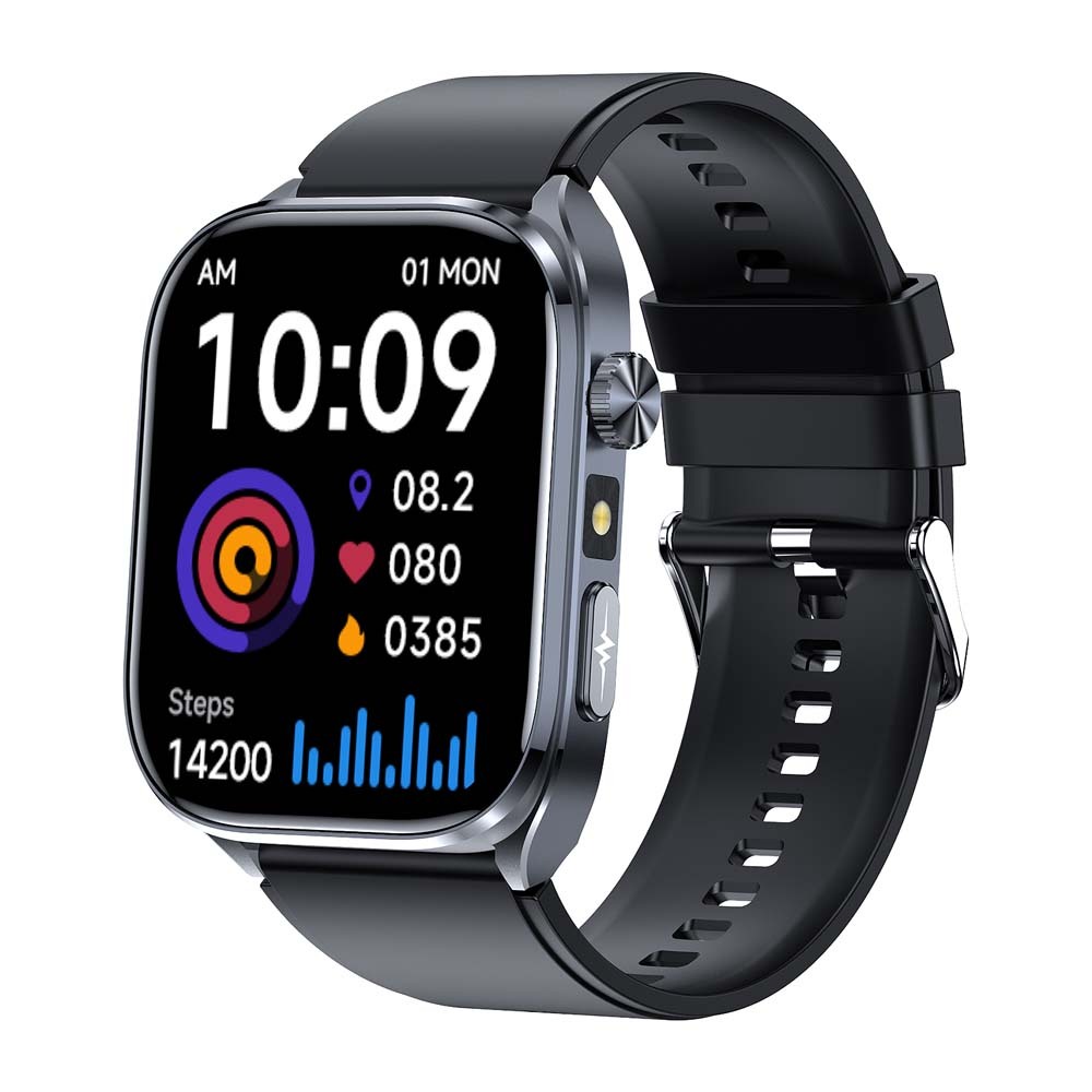 2025 Wholesale Custom Logo <strong>Android</strong> IOS Fitness Tracker ECG PPG HRV <strong>Smart</strong> <strong>Watch</strong> for Men Women