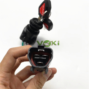 Accessoires pour excavatrice Kubota <span class=keywords><strong>Kx</strong></span> 41 3 Interrupteur d'allumage à pied court U15 U30 KX155 163 165 Clé d'allumage Interrupteur de démarrage Verrouillage - Product Image 5