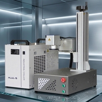 Graveur laser à fibre CNC 3D professionnel haute vitesse 355 nm 5 W UV pour composants électroniques, plastique et métal