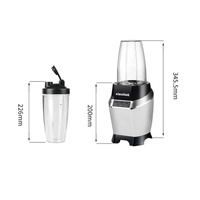 Mixeur alimentaire 1000W, pour Smoothie et jus de fruits, appareil de cuisine, mixeur