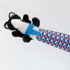 Hot Bán New Mèo Con Rối Động Vật Đồ Chơi Nhồi Bông Với Đấu Vật Găng Tay Con Chó Tương Tác Đồ Chơi Sang Trọng - Product Image 6