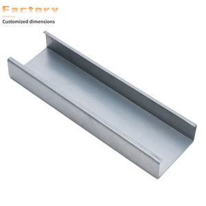 Thép nhẹ U hồ sơ cho vách thạch cao Trần thành phần lưới Keel tấm thạch cao với vách thạch cao - Product Image 4