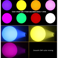 Lumière principale mobile de profil de 550W CMY + CTO + RGBW 6500K LED avec la lumière d'étape d'encadrement 34/54 CH DMX