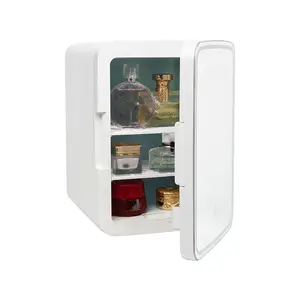 가정 사용 화장용 거울 Led 빛을 가진 휴대용 소형 냉장고를 위한 전기 냉장고
