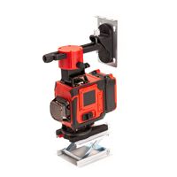 Niveau laser rouge 3D 4D vert avec 2 batteries, télécommande, trépied et kit de fixation magnétique pour carrelage mural et construction, vente en gros OEM