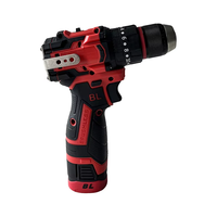Perceuse-visseuse à percussion sans fil 21V avec batterie lithium-ion, moteur sans balais, qualité industrielle, fonction marteau