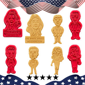 Sello Personalizado para Galletas <span class=keywords><strong>de</strong></span> Plástico, Molde para Galletas, Cortador <span class=keywords><strong>de</strong></span> Galletas, Herramienta para Repostería, Cortadores <span class=keywords><strong>de</strong></span> Relieve para Galletas, Fondant, Plastilina y Arcilla - Product Image 1