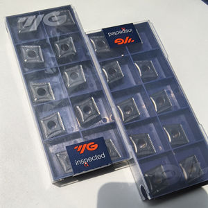 Inserto de Carburo Sólido de Forma Cuadrada YG CNMG160612 UG YG3010 OEM, Recubrimiento PVD CVD, Herramienta de Torneado Externo CNC para Hierro Fundido Cementado - Product Image 6