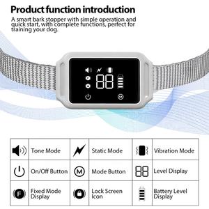 Disuasor de ladridos para perros, dispositivo antiladridos resistente al agua IP68, con pantalla táctil y alerta rápida y efectiva - Product Image 4
