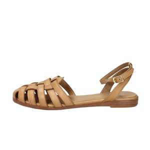 Sandales plates en cuir Frau Donna Spider 03M0, talon de 1,5 cm, taille 40 - Product Image 1