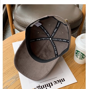 Gorra deportiva de mujer con visera de pico de pato, letras bordadas, casual de verano, para exteriores, con protección solar, ajustable, estilo béisbol, de jersey común - Product Image 2