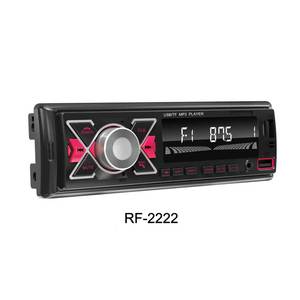 Lecteur MP3 pour voiture 1 DIN, 2 USB, autoradio, système audio, amplificateur 7388, radio FM, AUX, BT - Product Image 1