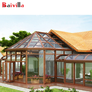 Casa Contenedor Prefabricada de Aleación de Aluminio y Vidrio a <span class=keywords><strong>Precio</strong></span> de Fábrica, Moderna con Techo Triangular, <span class=keywords><strong>Terraza</strong></span> Exterior, Aislamiento Térmico e Impermeable - Product Image 5