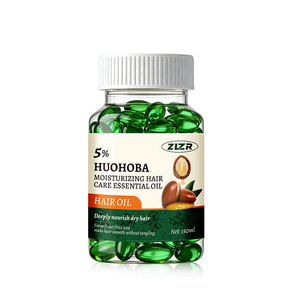 Aceite de Jojoba Orgánico Natural Personalizado, Vitaminas para el Cabello, Reparación sin Enjuague, Nutrición, Cuidado Anticaspa, Control de Grasa, Ácido Hialurónico, Aminoácidos - Product Image 1