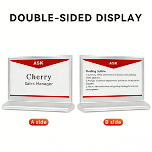 بطاقة اجتماعات إلكترونية مخصصة بشاشة حبر لاسلكية ASK وشاشة عرض واضحة - Product Image 5