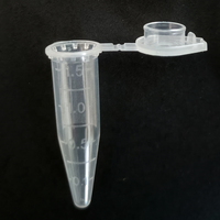Centrifugeuse jetable de laboratoire en plastique, 1.5ml, à fond conique, Micro usb, vente en gros, 50 pièces