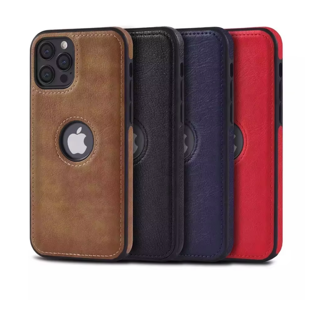 Wholesale Factory Price Luxury Fashion Mobile Phone Cases Logo Hole Shockproof Business Services Design for for 12 13 14 Pro