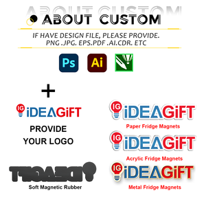 Ý Tưởng Quà Tặng Tùy Chỉnh Chất Lượng Cao Thiết Kế Tủ Lạnh Nam Châm Hỗn Hợp Phong Cách Thiết Kế Tinh Tế Dễ Thương Tùy Chỉnh Chết Cắt Nam Châm Sticker Thiết Kế Logo - Product Image 4