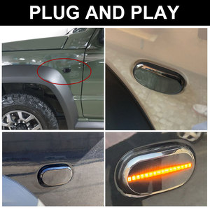 Luz Lateral Halógena ABS PZ621 para Guardabarros de Suzuki Jimny, Repuesto para Modelos 1999-2019 - Product Image 4
