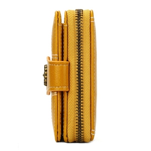 Prodotti Più Venduti Nuovo Design Portamonete Femminile alla Moda <span class=keywords><strong>in</strong></span> Pelle Cerata Vintage Portafogli Corti da <span class=keywords><strong>Donna</strong></span> - Product Image 6