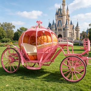 Chariot Citrouille pour Photographie de Mariage – Fournisseur Direct d'Usine, Prix Bas pour Visites de Parcs et Location Commerciale - Product Image 3