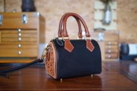 Tas Selempang Kotak Kecil Mewah Musim Gugur 2025 untuk Wanita, Mode Nasional, Ritsleting, Kulit Asli, Tahan Air