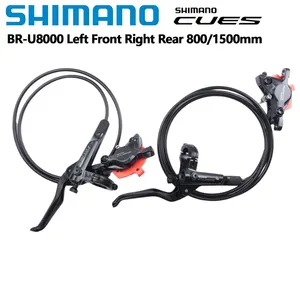 Гидравлический дисковый тормоз Shimano CUES U8000, левый, передний, правый, задний, 2-поршневые тормозные колодки G05A U8020, 4-поршневой суппорт, велосипедный тормоз