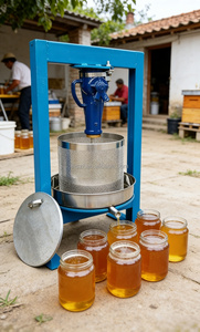 Prensa Manual de Alta Resistencia para Miel, Extractor de Miel de Acero Inoxidable, Prensa para Cera de Abejas, Equipo de Apicultura - Product Image 5