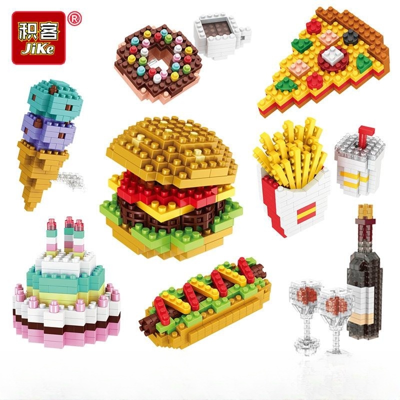 Juegos Creativos con legos de pizza Diversión para Niños y