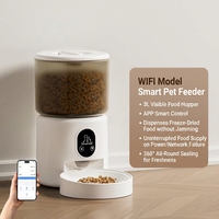 Gamelle Distributrice Silencieuse Anti-Blocage en Acier Inoxydable Détachable pour Chiens de Petite et Moyenne Taille d'Intérieur - Vente en Gros de Produits pour Animaux de Compagnie