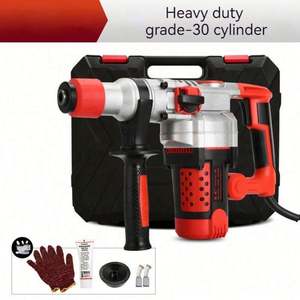 <span class=keywords><strong>Marteau</strong></span> de démolition électrique haute puissance 220V, perceuse à percussion, ensemble à double usage, robuste, brise-béton de 26 mm de diamètre, <span class=keywords><strong>marteau</strong></span> perforateur - Product Image 2