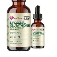 Glutathion liposomal naturel ODM en solution pour éclaircir la peau, renforcer l'immunité et favoriser la santé du foie
