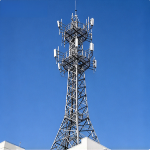 Torre di Comunicazione in Acciaio Zincato a Caldo Resistente al Vento, Personalizzabile per <span class=keywords><strong>Copertura</strong></span> di Rete 5G Urbana - Product Image 4
