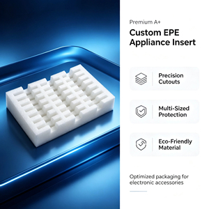 Insert en mousse EPE anti-collision, doublure intérieure EPE personnalisée pour l'emballage des pièces d'appareils électroménagers - Product Image 1