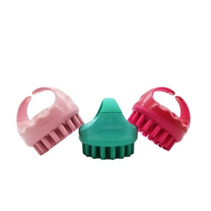 Arrivants Usine En Gros Cheveux Cuir Chevelu <span class=keywords><strong>Masseur</strong></span> Personnalisé Shampooing Brosse avec Bébé En Silicone Souple <span class=keywords><strong>Masseur</strong></span> - Product Image 1