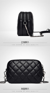 Wholesale Lattice Ladies Shoulder <b>Small</b> Bag Women's Messenger <b>Small</b> Square Bag PU Women Shoulder Bag - Product Image 3